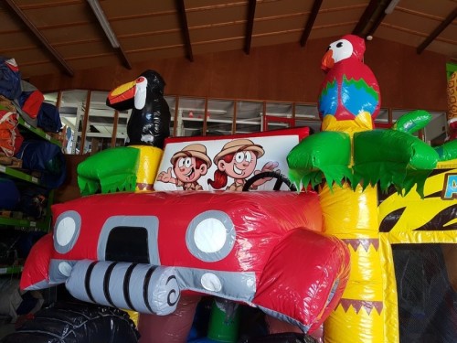 Springkussen Multiplay Safari Jeep